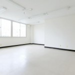 窓側は環状通に面してます。