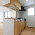 対面ｼｽﾃﾑｷｯﾁﾝ・IHｸｯｷﾝｸﾞﾋｰﾀｰ3口ﾀｲﾌﾟ・窓